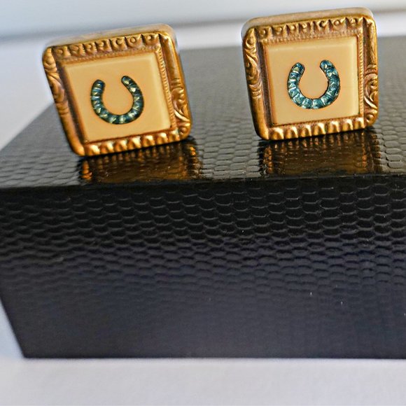 Antique Gold Filled Cufflinks - Picture 1 of 2